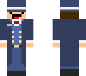 top hatted man