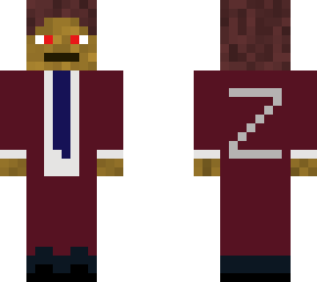 agent z without sunglasses (red)
