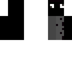 black and white
