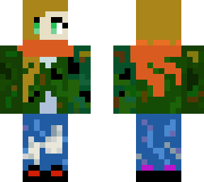 cute cool girl in camo