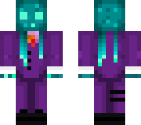 glowsquid purple suit