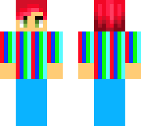 guy with rainbow sweater