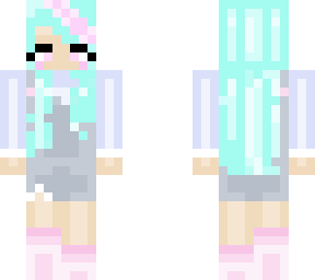 i made a skin based on my avatar!!!!!!