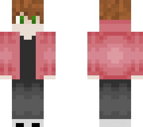 light red hoodie