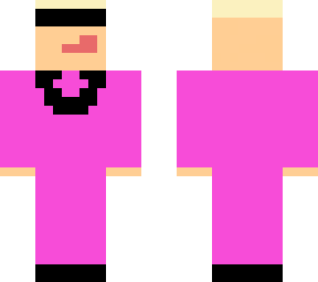 pink prom suit