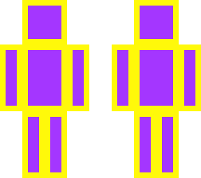 purple/yellow