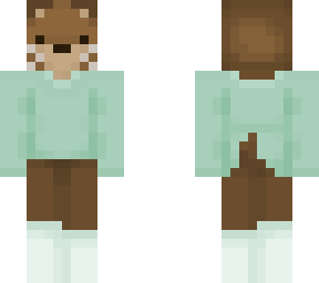 "otters don't wear socks, silly!"