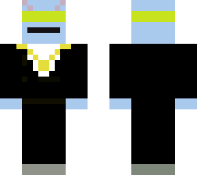 alien wearing tuxedo