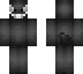 black and white gengar