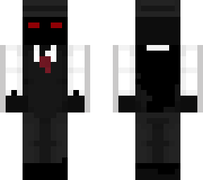 black old suit man