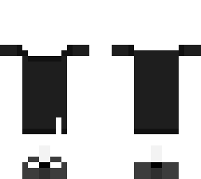 black square neck dress