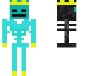 dinmod king skeleton