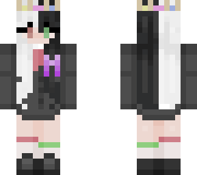 female ranboo with cancer ribbon<3