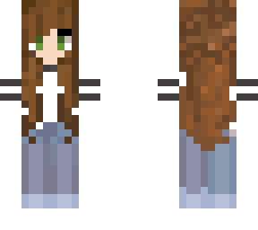 girl with brown hair