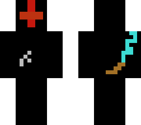 knight with diamond sword