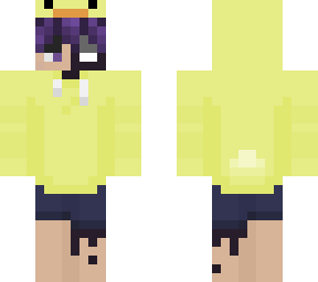 my character in a duck hoodie :d
