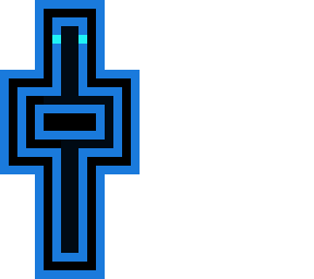 neon blue