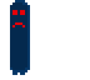 pac-man ghost (after pac-man eats cherry)