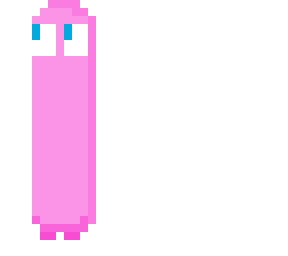 pac-man ghost (pink)
