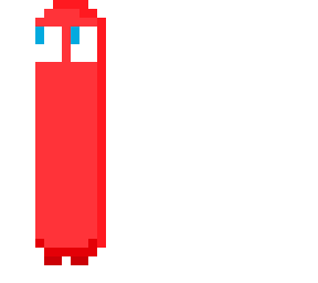 pac-man ghost (red)