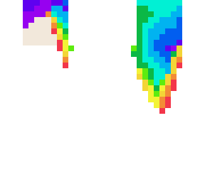 rainbow hair