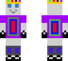 the crowned purple guy
