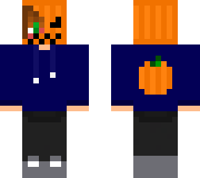 the pumpkin head