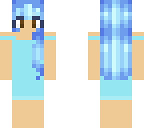 blue girl