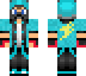 blue hoodie creeper