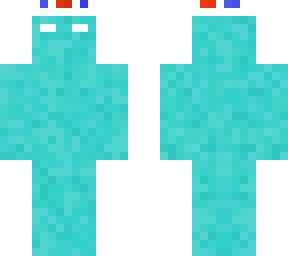 blue man