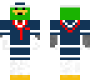 duck scoops ahoy with hat