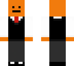 fancy orange face in tuxedo