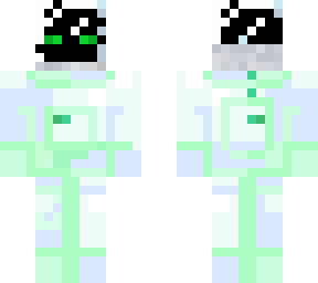 green astronaut