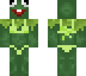 kermit but in a bikini