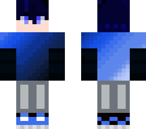 kid blue shirt