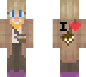 Library Skin Librarian Girl | Minecraft Skin