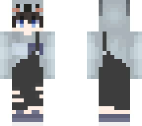 light blue koala boy skin