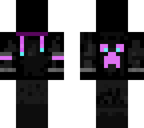 neon black hoodie cyan and purple