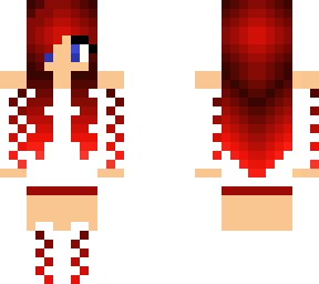 red gamer girl