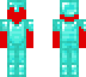 redd with diamond armour