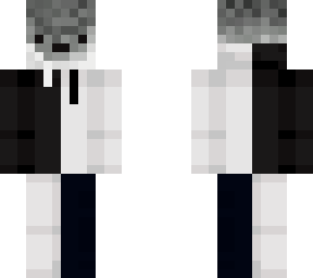 seal in white and black hoodie (lower face)