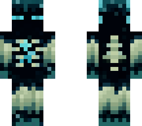 slim version warden ender man (with leg coloring)