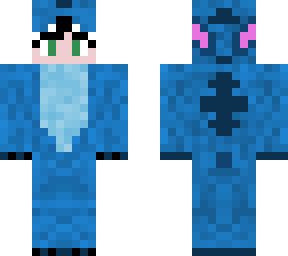 stitch black hair