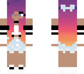 Sunset Girl | Minecraft Skin