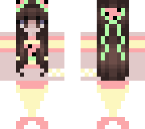 watermelon mermaid