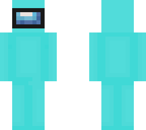 among us cyan