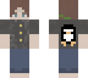 boy with a penguin on the back