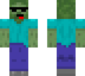 d e r p zombie w sunglasses