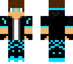 fully blue version of my last skin