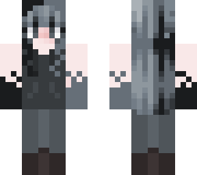 girl with black hair